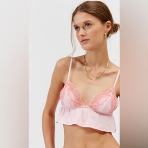 NWT Urban Outfitters Out From Under Seaside Babydoll Wireless Bralette